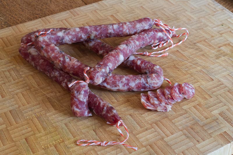 Chilli, Garlic & Hickory smoke snack stick salami recipe